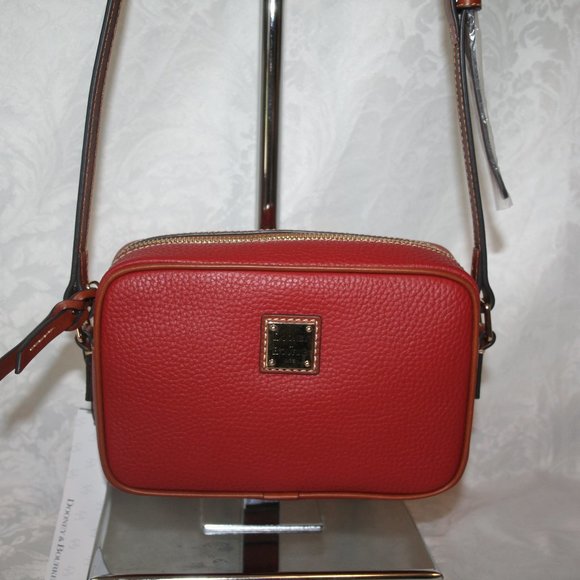 Dooney & Bourke Bags Dooney And Bourke Camera Crossbody Red Leather Poshmark